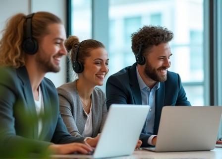 Our team providing customer support and platform innovation